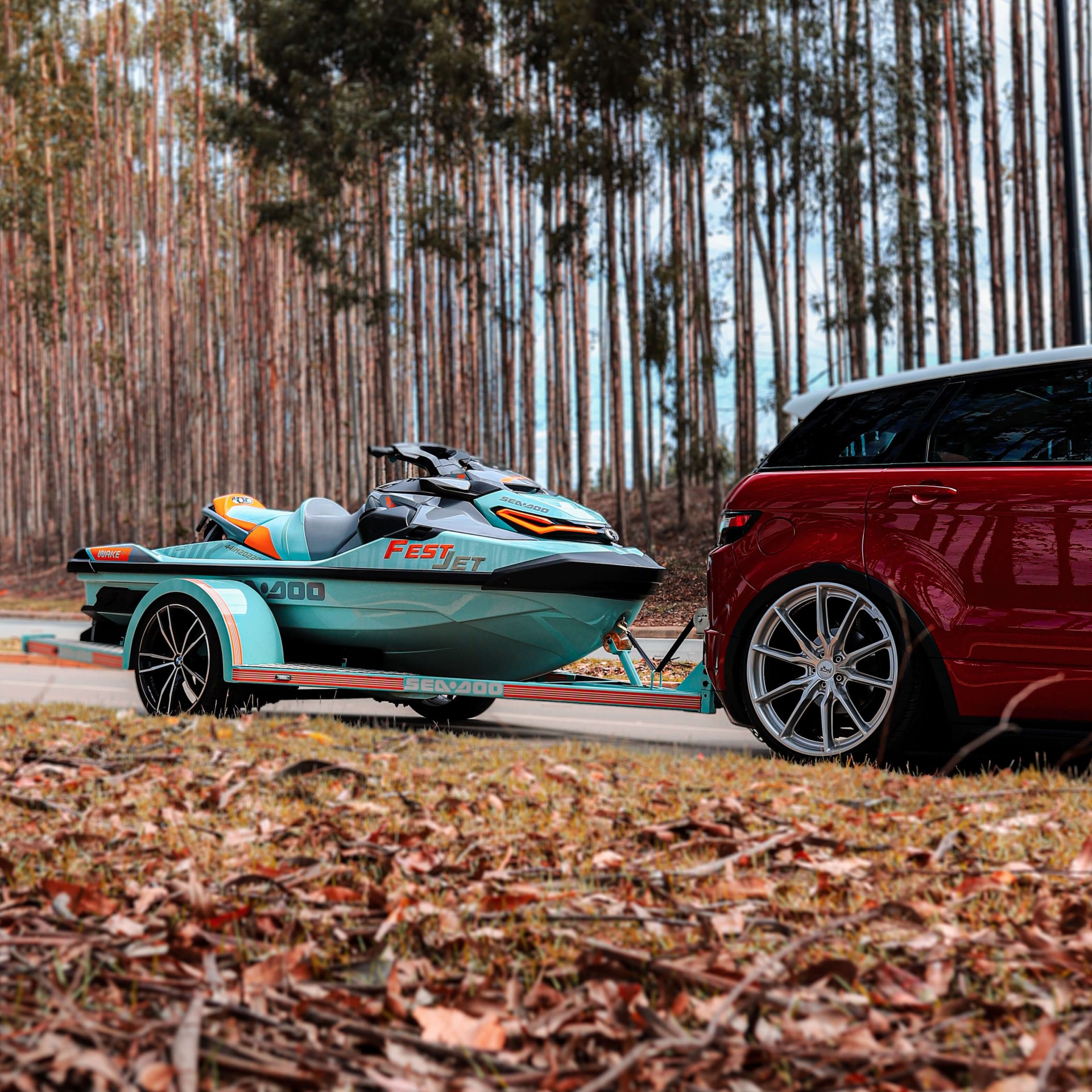 RANGE ROVER - EVOQUE DYNAMIC + JETSKI SEA-DOO OU 260 MIL NA CONTA