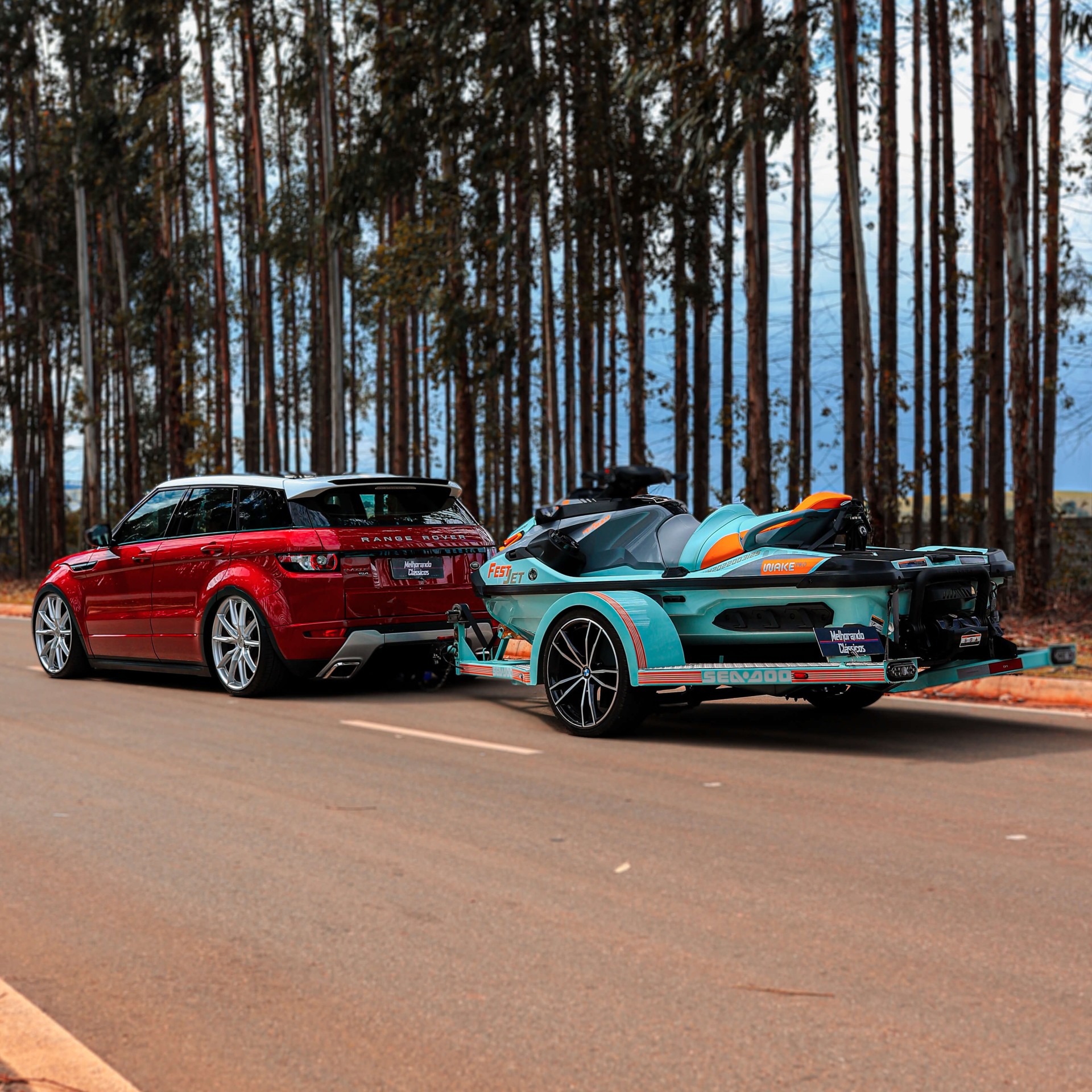 RANGE ROVER - EVOQUE DYNAMIC + JETSKI SEA-DOO OU 260 MIL NA CONTA