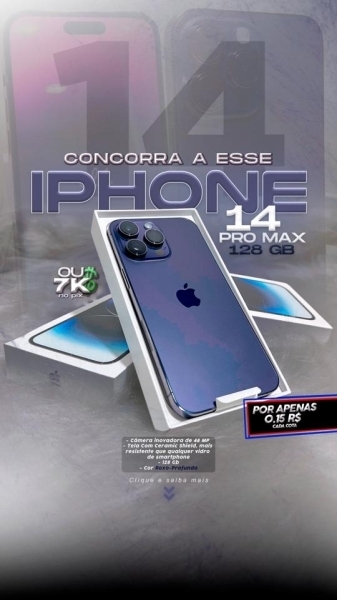  VOL1- 32° *IPHONE 14 PRO MAX OU 7 MIL NO PIX!!(setor classicos)